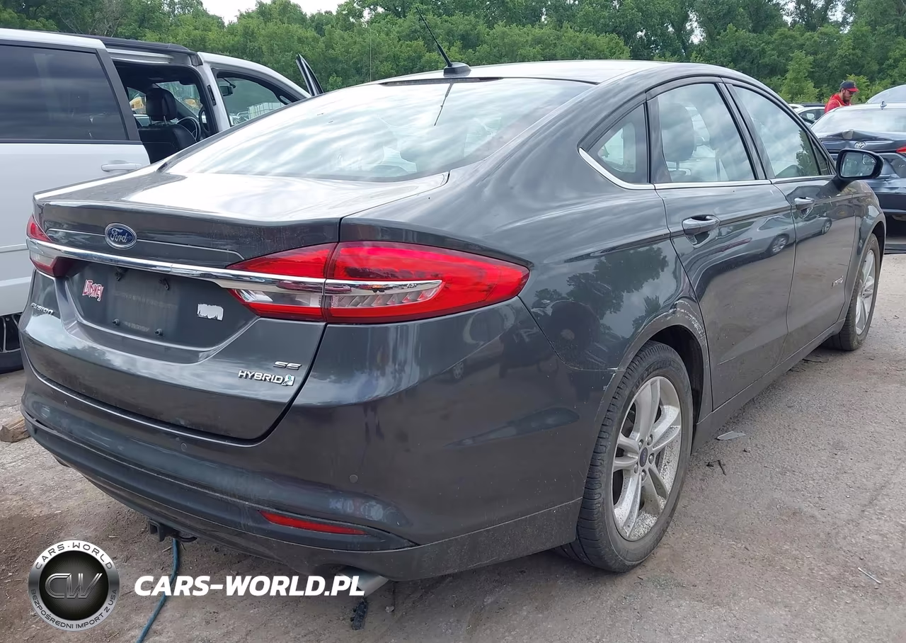 2018 Ford Fusion Hybrid Se VIN:3FA6P0LU3JR286888 - 4