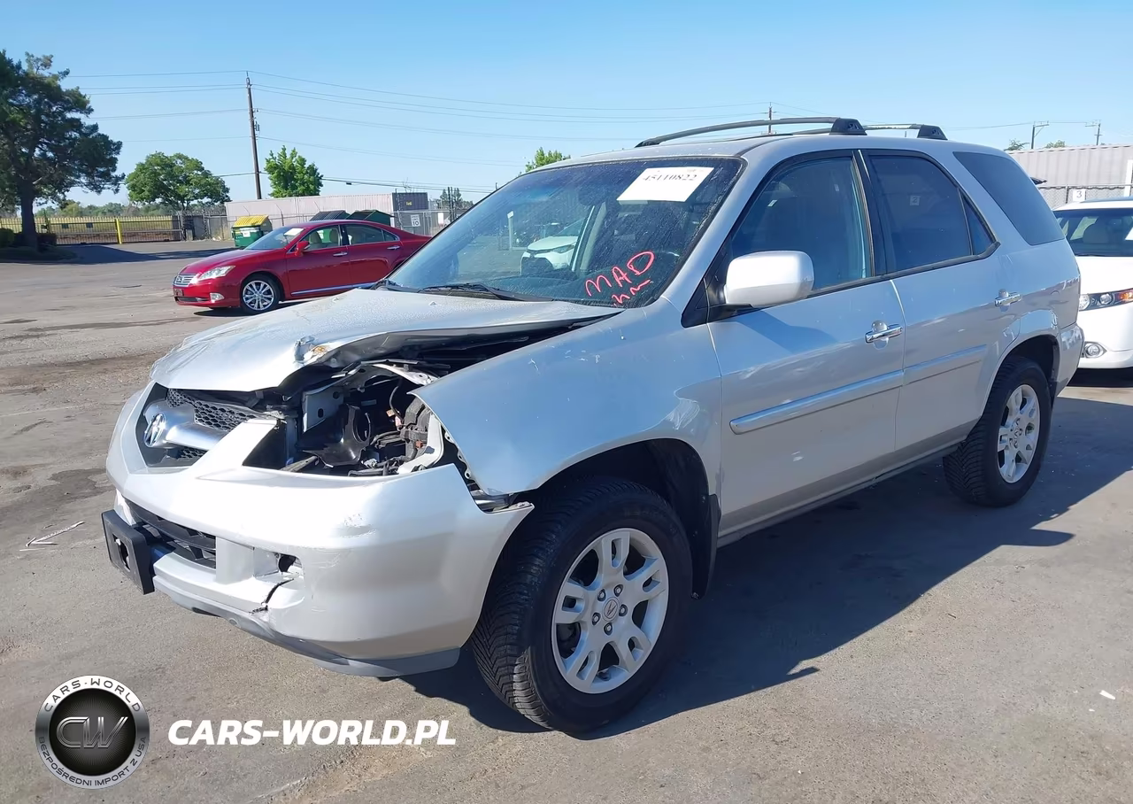 2005 Acura Mdx VIN:2HNYD18635H510779 - 2