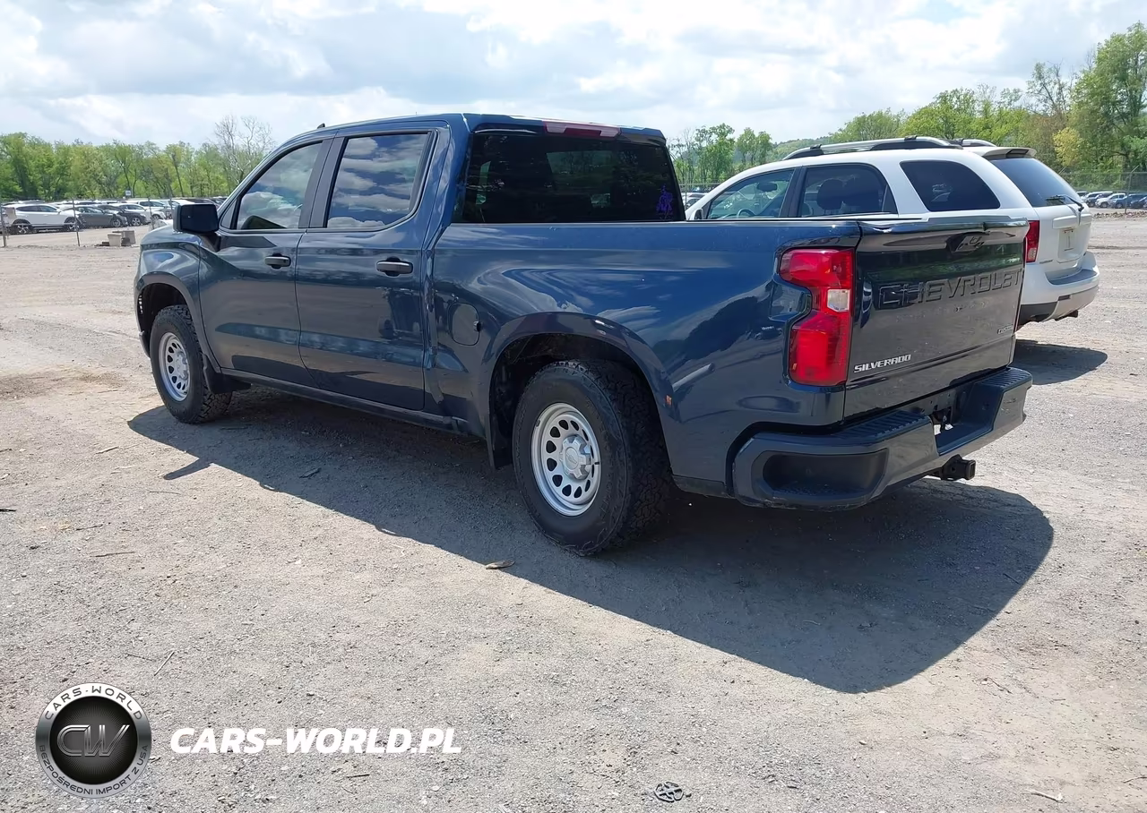 2023 Chevrolet Silverado 1500 2Wd Short Bed Custom VIN:1GCPABEK4PZ211192 - 3