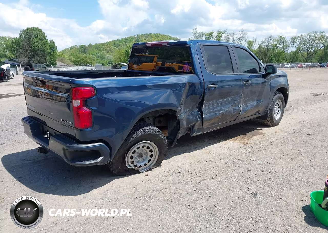 2023 Chevrolet Silverado 1500 2Wd Short Bed Custom VIN:1GCPABEK4PZ211192 - 4