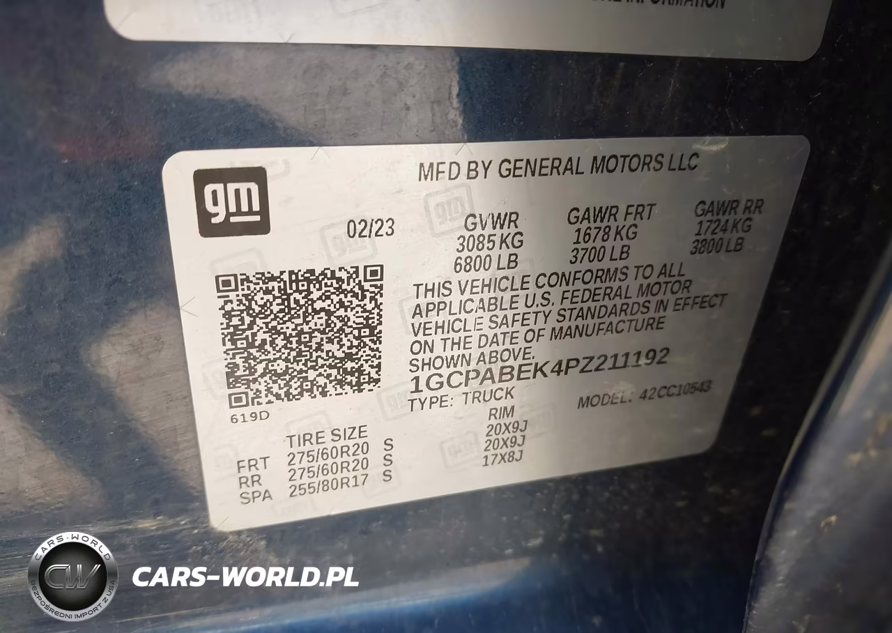 2023 Chevrolet Silverado 1500 2Wd Short Bed Custom VIN:1GCPABEK4PZ211192 - 9