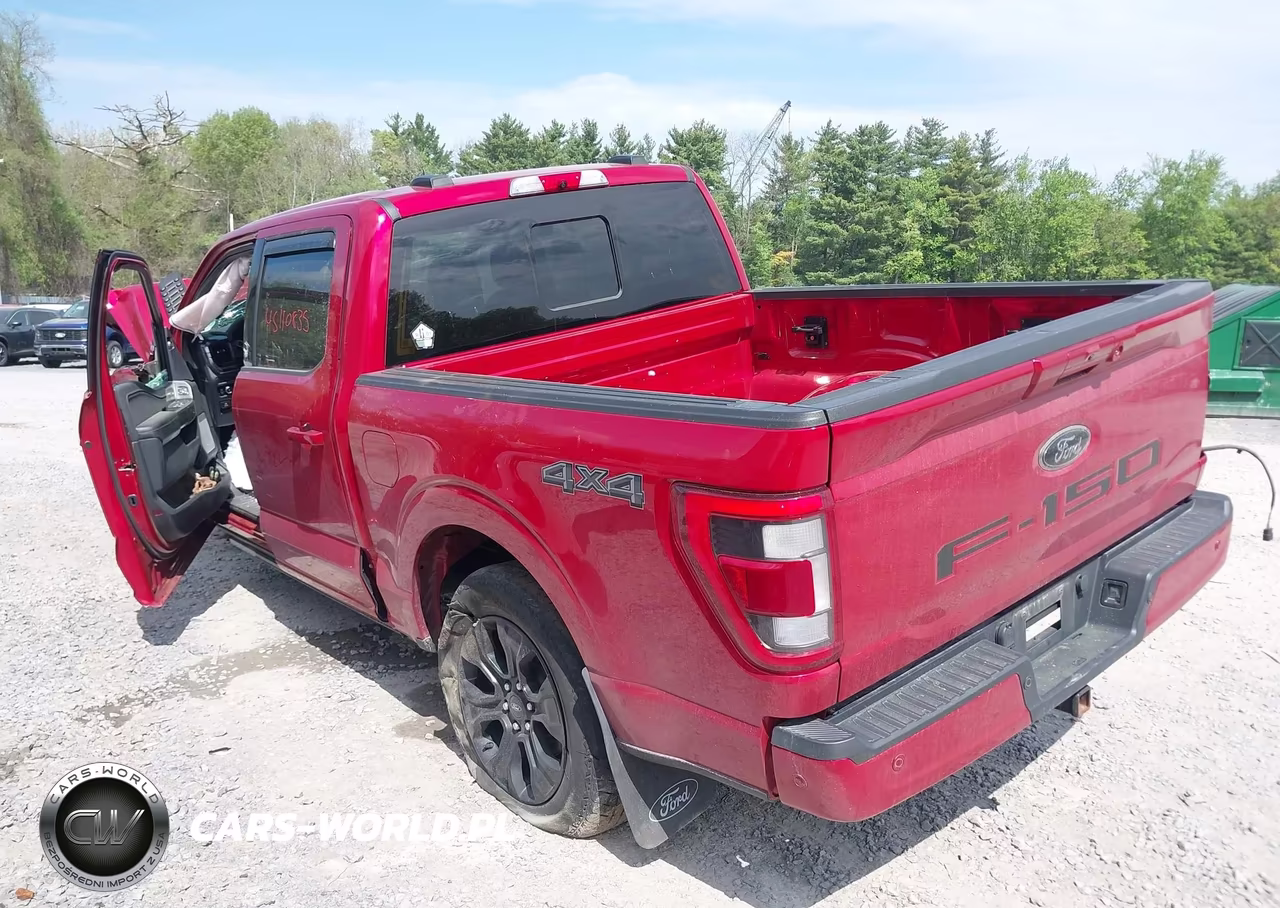2022 Ford F-150 Lariat VIN:1FTFW1EDXNFB54522 - 3