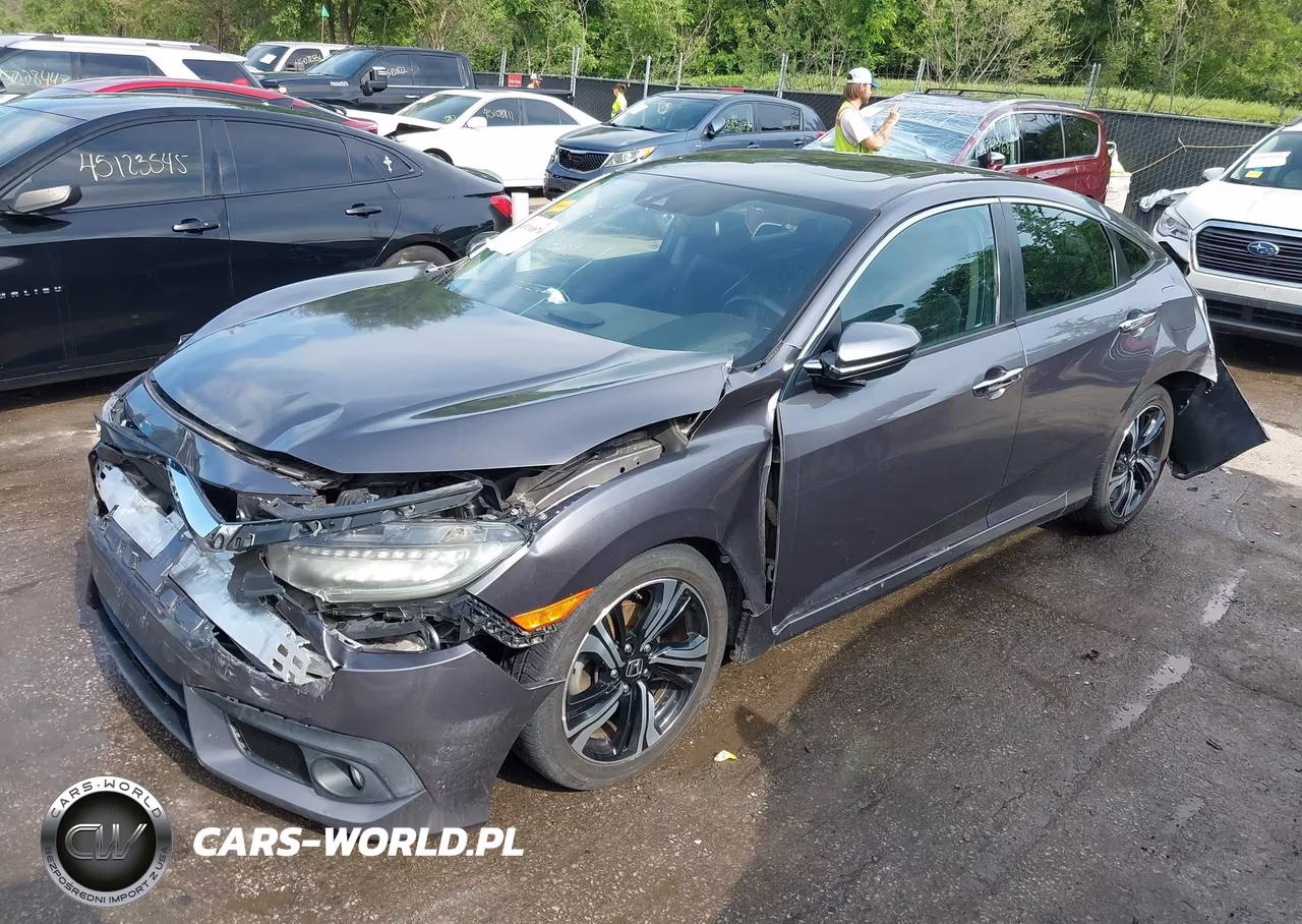 2016 Honda Civic Touring VIN:19XFC1F99GE008712 - 2