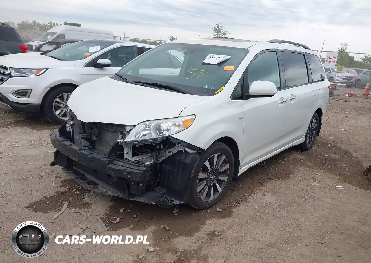 2019 Toyota Sienna Xle Premium 7 Passenger VIN:5TDDZ3DCXKS223661 - 2