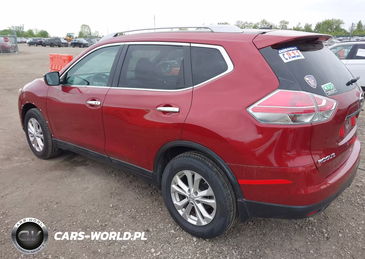 2016 Nissan Rogue S-Sl-Sv VIN:5N1AT2MT4GC738092 - 3