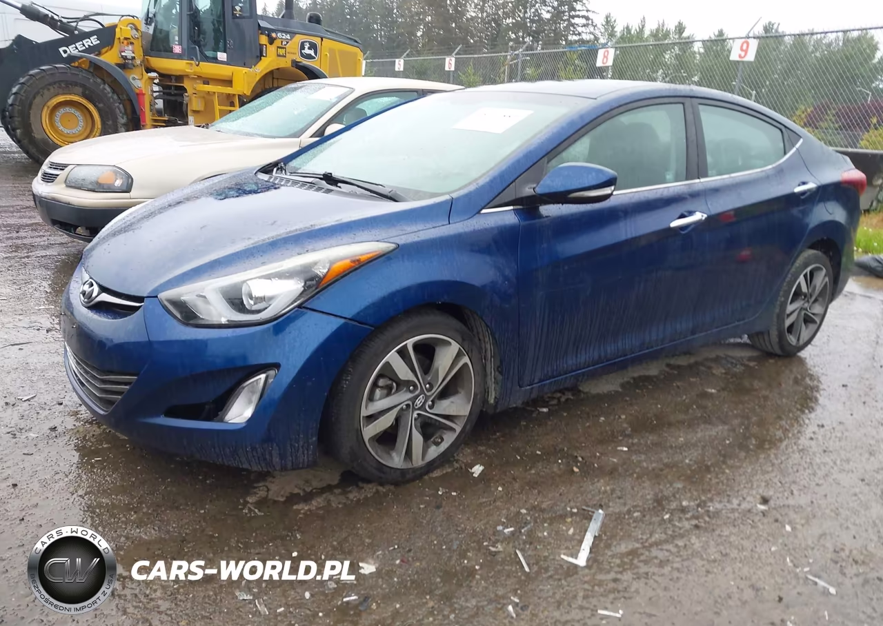 2015 Hyundai Elantra Limited VIN:5NPDH4AE6FH633254 - 2