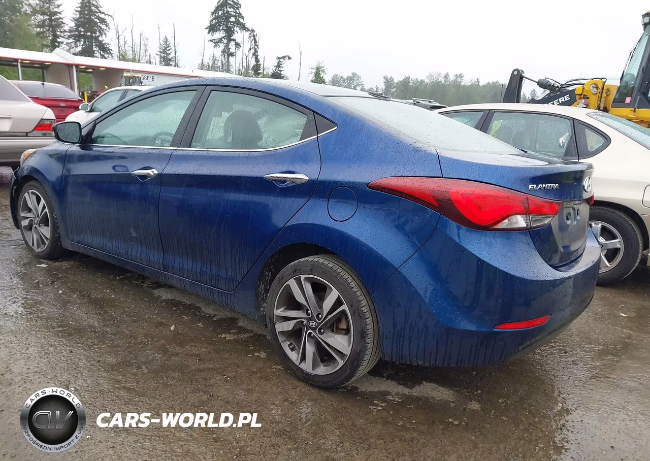 2015 Hyundai Elantra Limited VIN:5NPDH4AE6FH633254 - 3