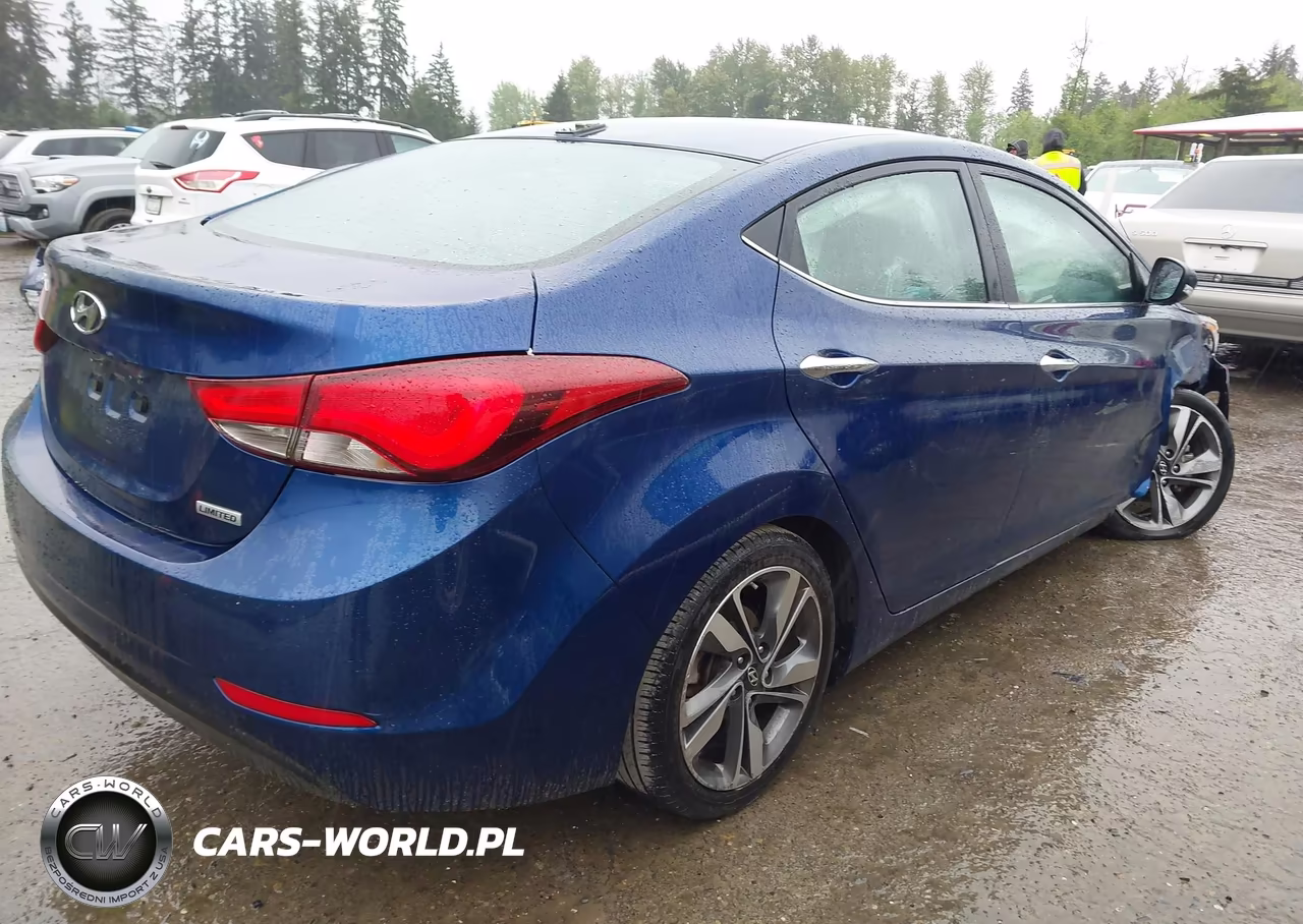 2015 Hyundai Elantra Limited VIN:5NPDH4AE6FH633254 - 4
