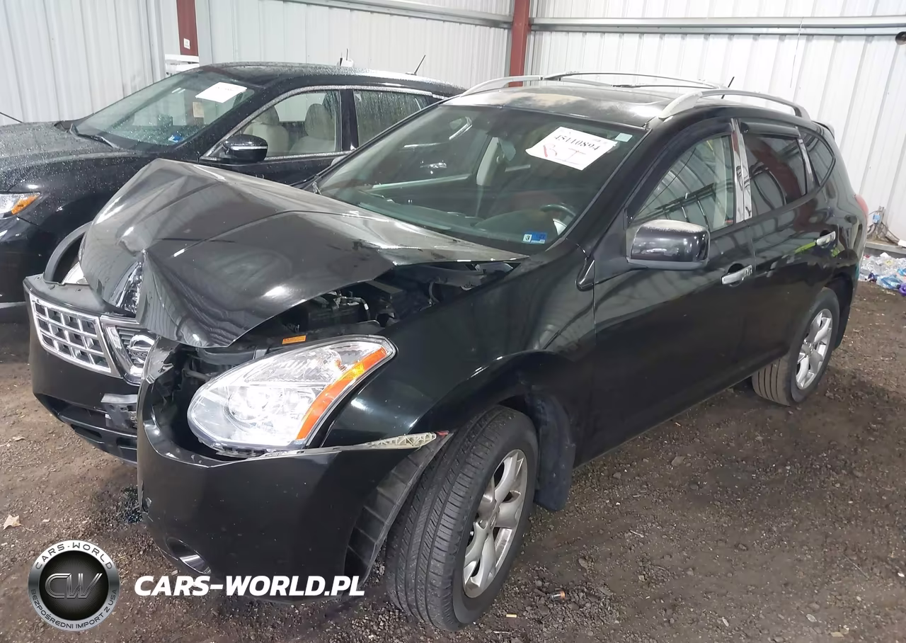 2009 Nissan Rogue Sl VIN:JN8AS58VX9W180436 - 2