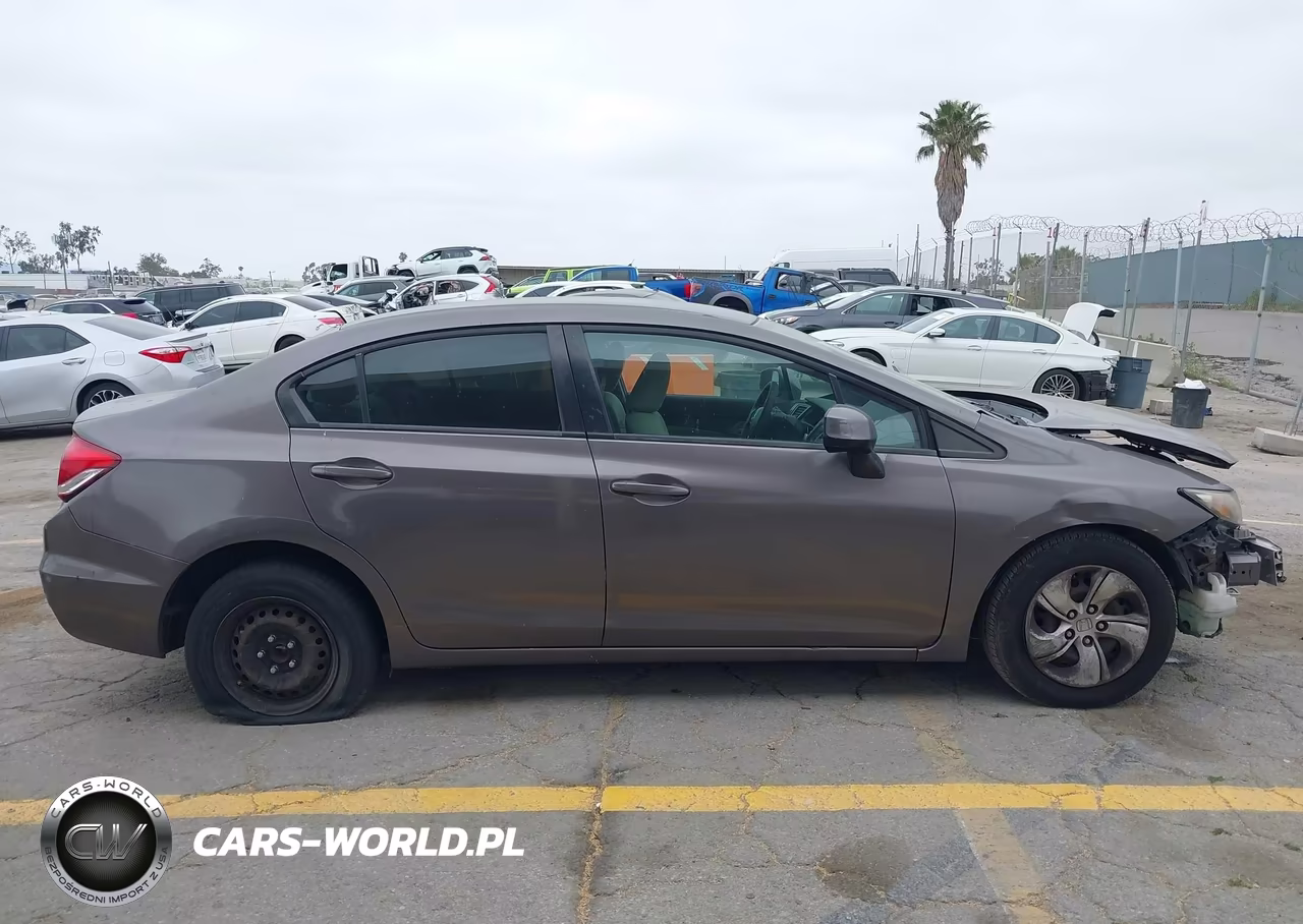 2013 Honda Civic Lx VIN:19XFB2F59DE226084 - 14