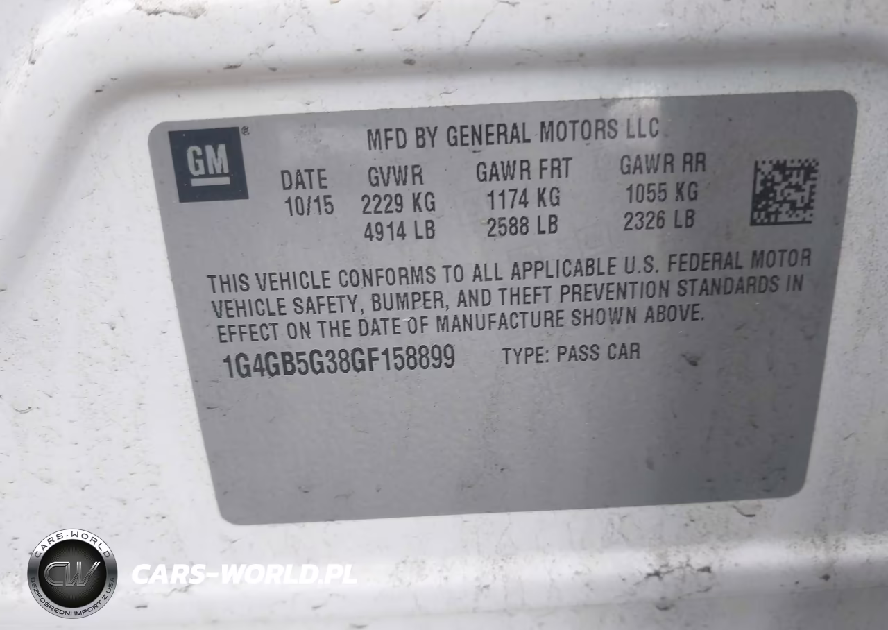 2016 Buick Lacrosse Leather VIN:1G4GB5G38GF158899 - 9