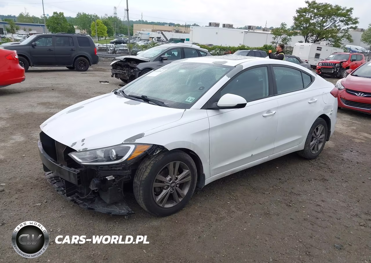 2018 Hyundai Elantra Value Edition VIN:5NPD84LF6JH349458 - 2