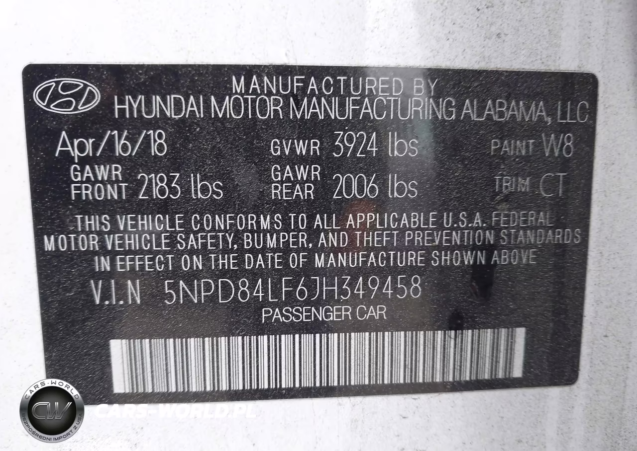 2018 Hyundai Elantra Value Edition VIN:5NPD84LF6JH349458 - 9