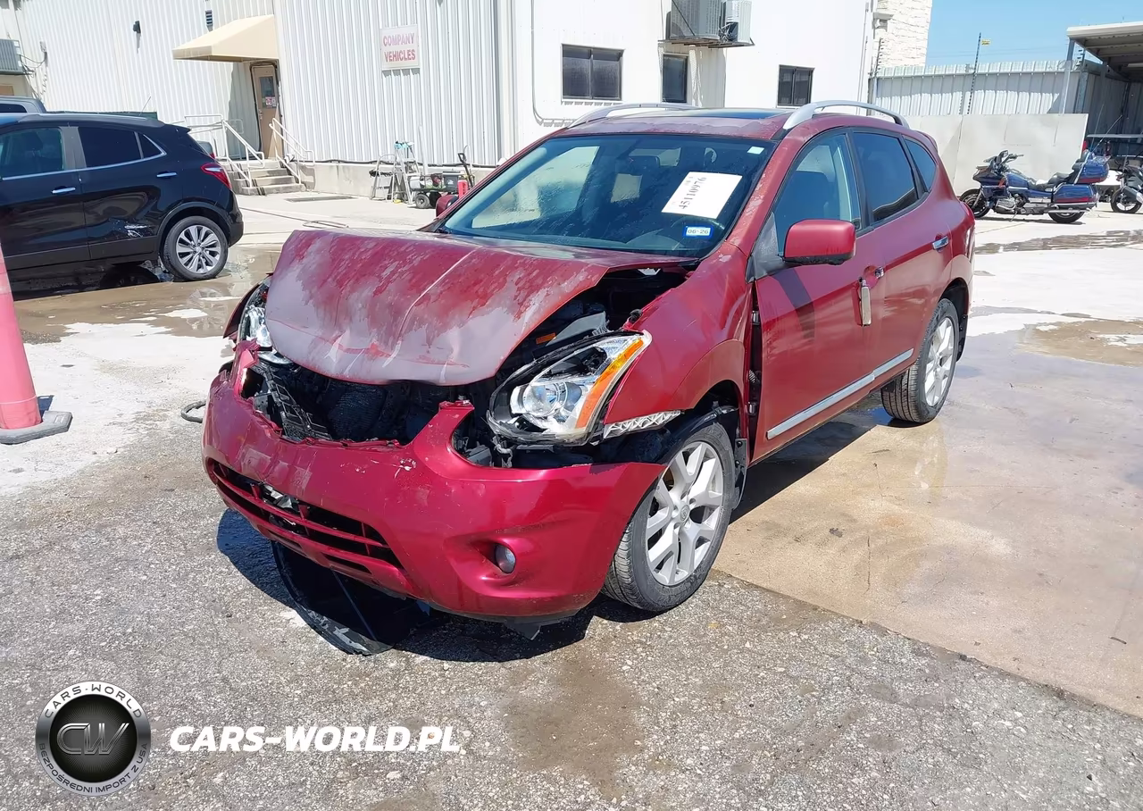 2012 Nissan Rogue Sv W-Sl Pkg VIN:JN8AS5MT6CW258724 - 2