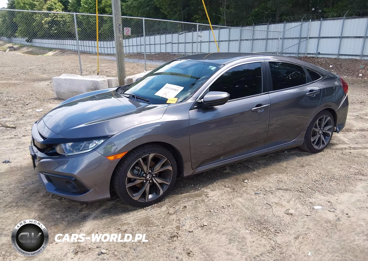 2021 Honda Civic Sport VIN:2HGFC2F8XMH538458 - 2