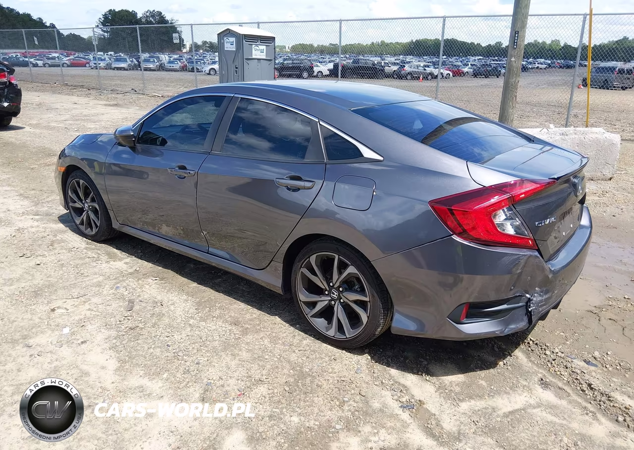 2021 Honda Civic Sport VIN:2HGFC2F8XMH538458 - 3