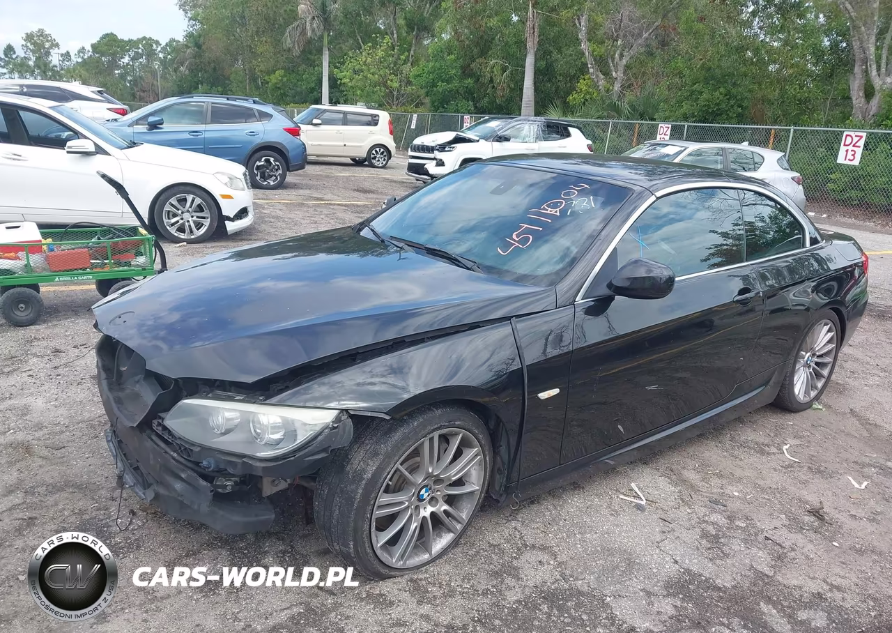 2012 BMW 335I VIN:WBADX7C50CE744781 - 2