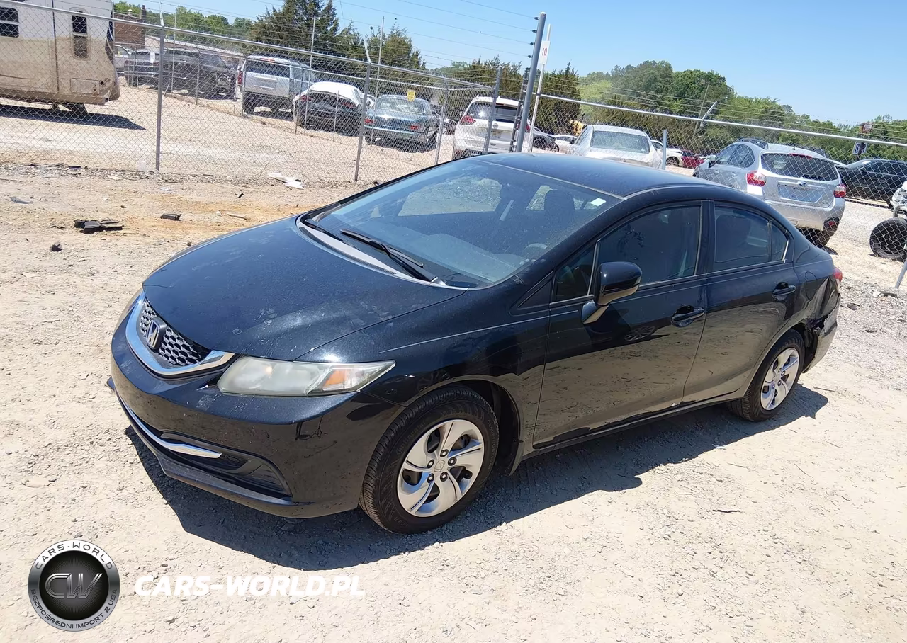 2015 Honda Civic Lx VIN:19XFB2F58FE021410 - 2