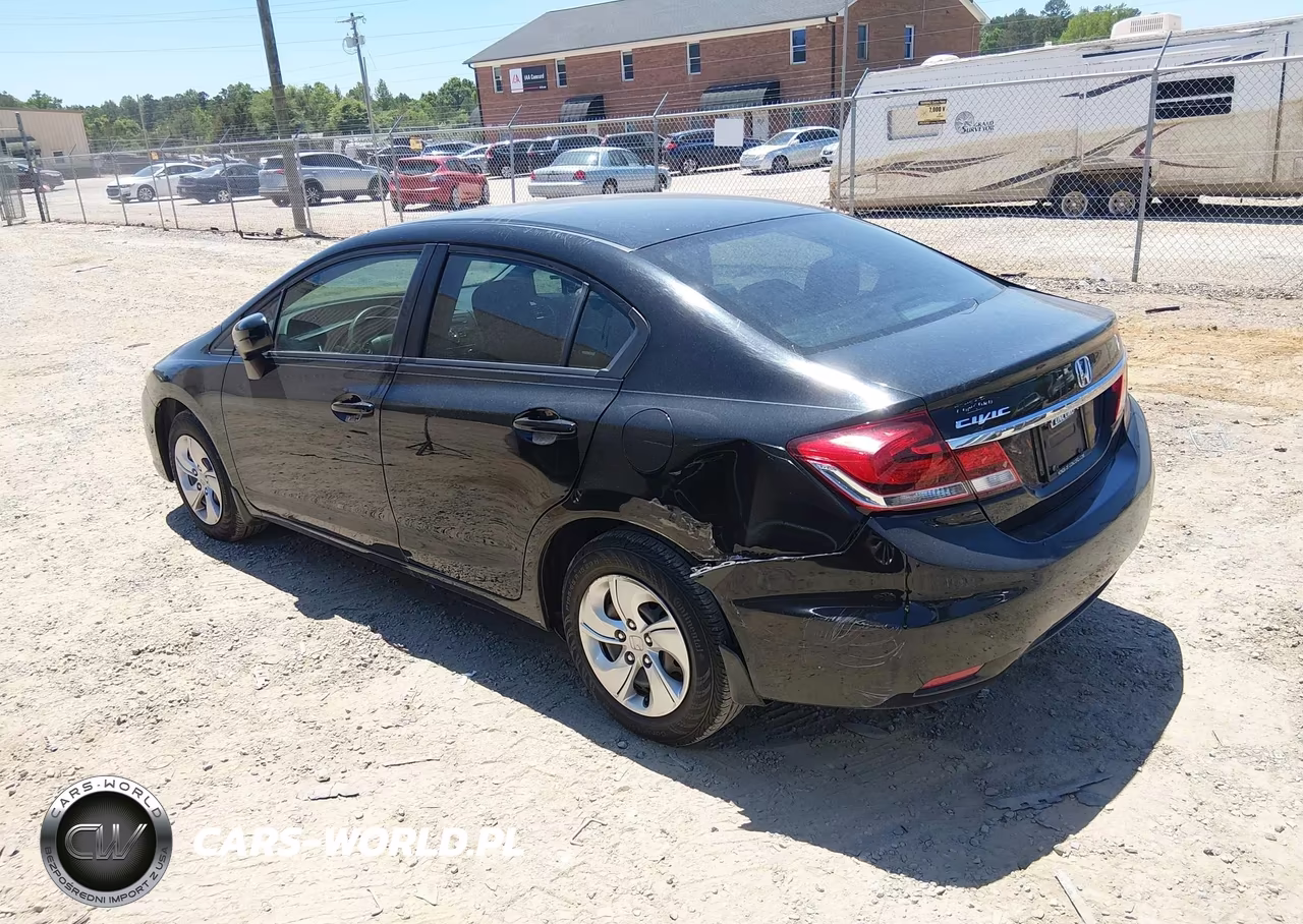 2015 Honda Civic Lx VIN:19XFB2F58FE021410 - 3