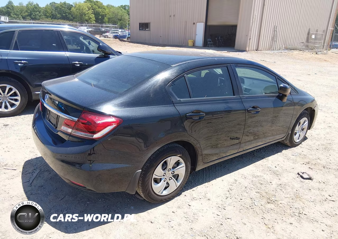2015 Honda Civic Lx VIN:19XFB2F58FE021410 - 4