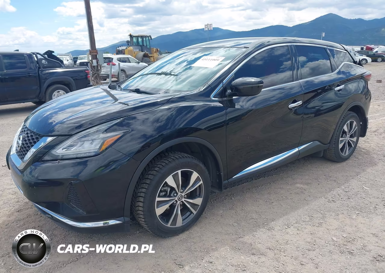 2020 Nissan Murano S Fwd VIN:5N1AZ2AJ7LN144368 - 2