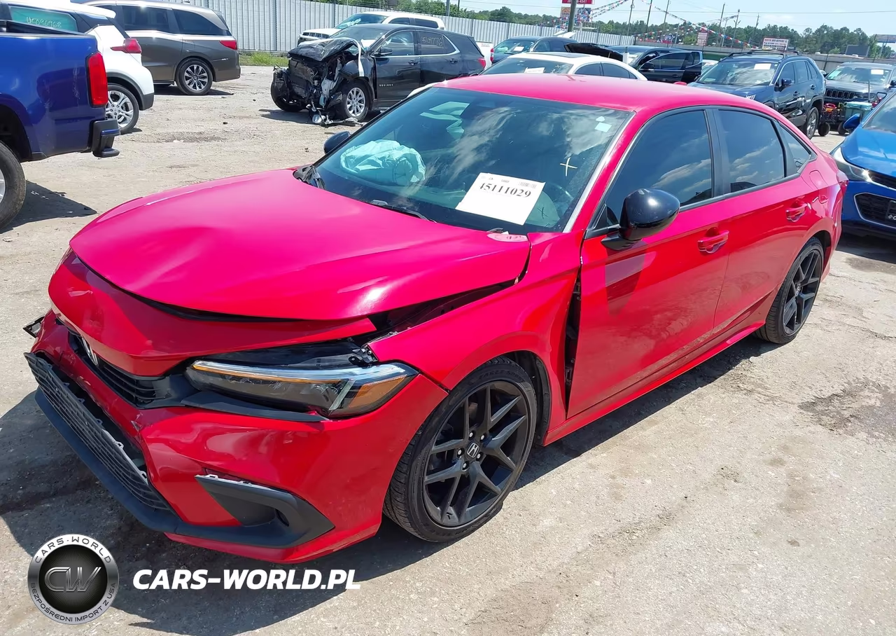 2022 Honda Civic Sport VIN:2HGFE2F56NH531668 - 2