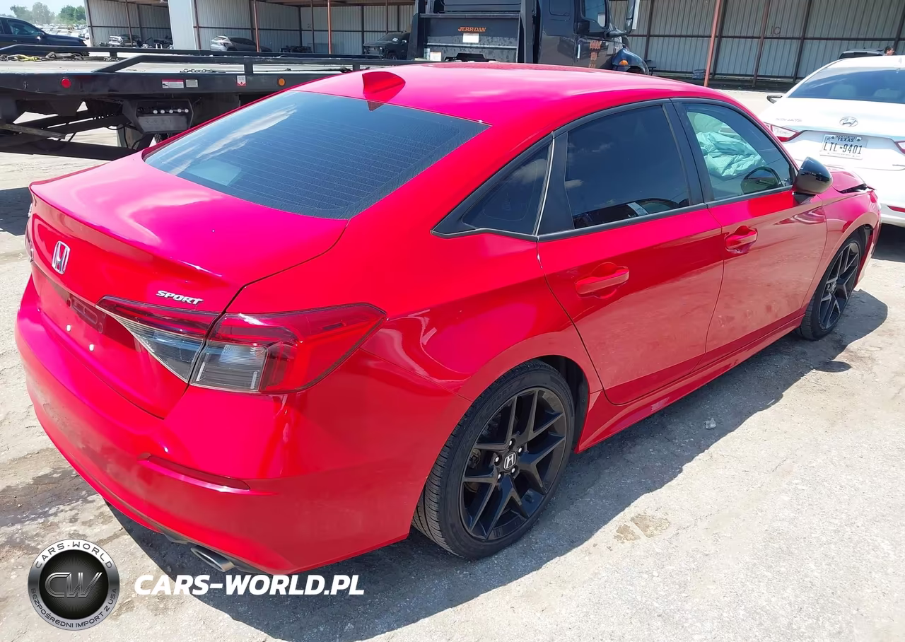 2022 Honda Civic Sport VIN:2HGFE2F56NH531668 - 4