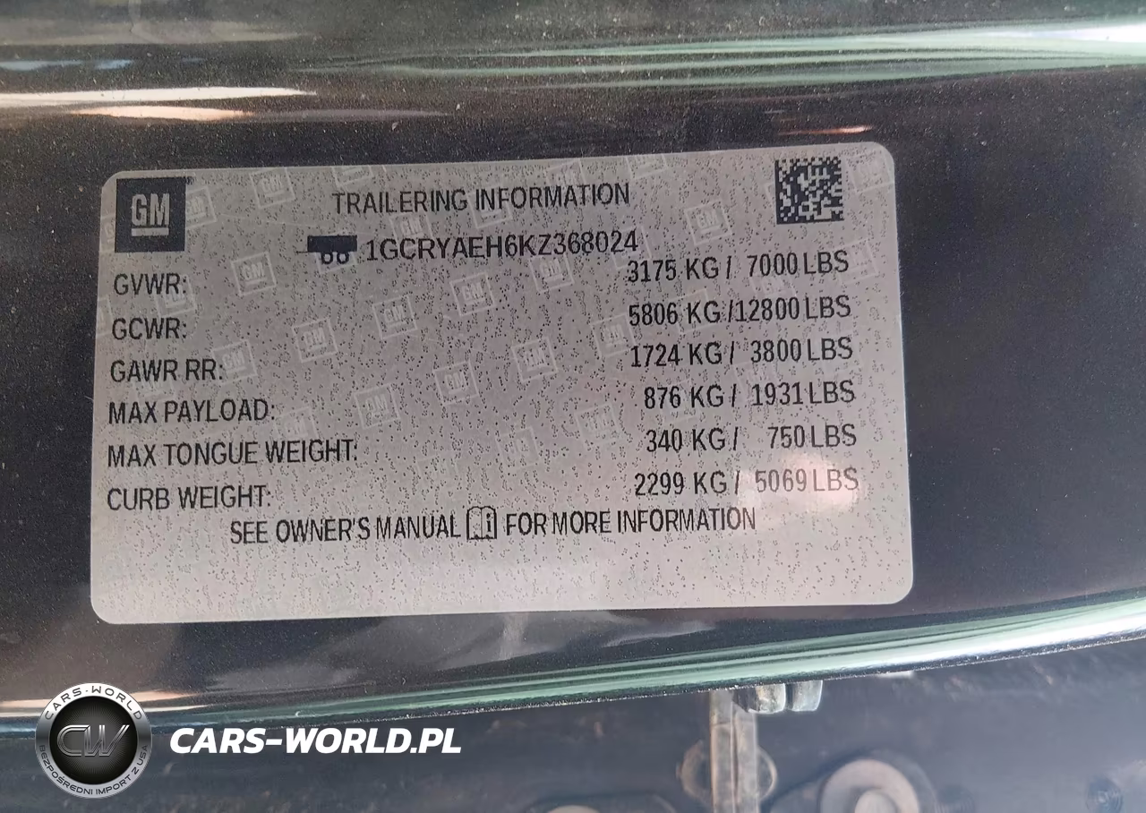 2019 Chevrolet Silverado 1500 Work Truck VIN:1GCRYAEH6KZ368024 - 9