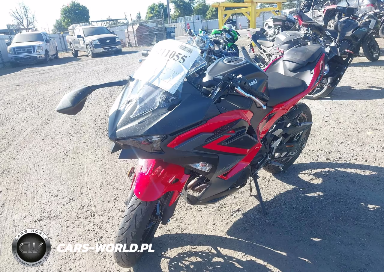 2025 Kawasaki Ex500 VIN:ML5EXGG12SDA68477 - 2