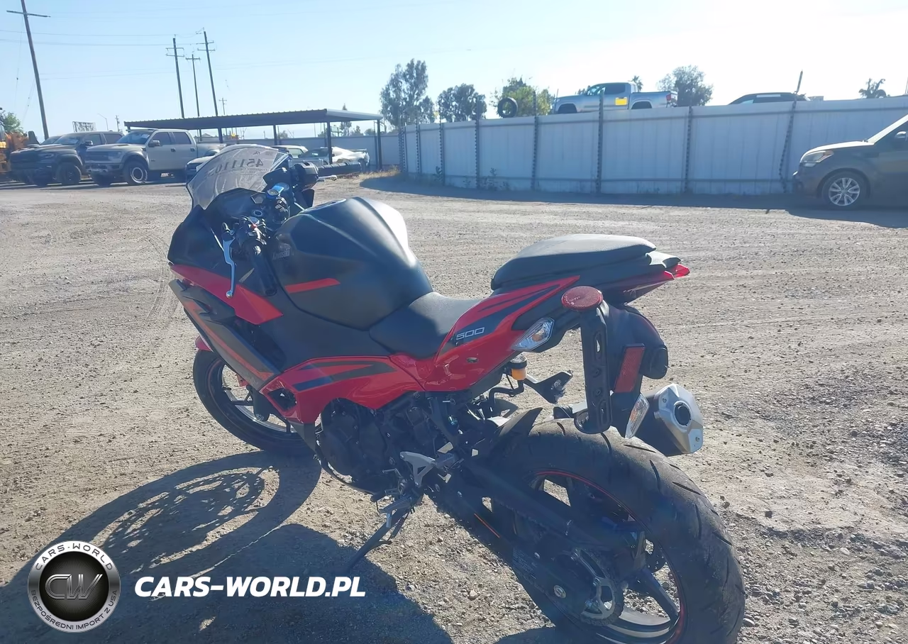 2025 Kawasaki Ex500 VIN:ML5EXGG12SDA68477 - 3