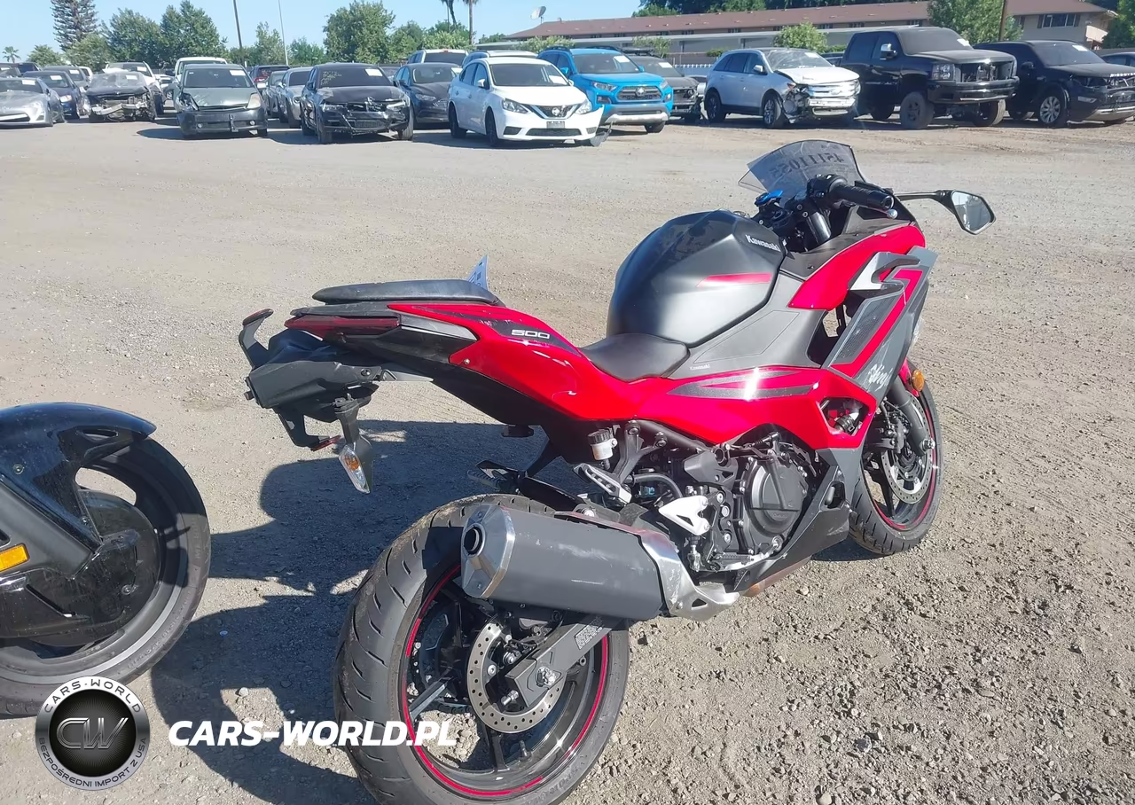 2025 Kawasaki Ex500 VIN:ML5EXGG12SDA68477 - 4