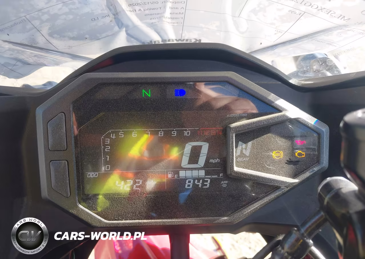 2025 Kawasaki Ex500 VIN:ML5EXGG12SDA68477 - 7
