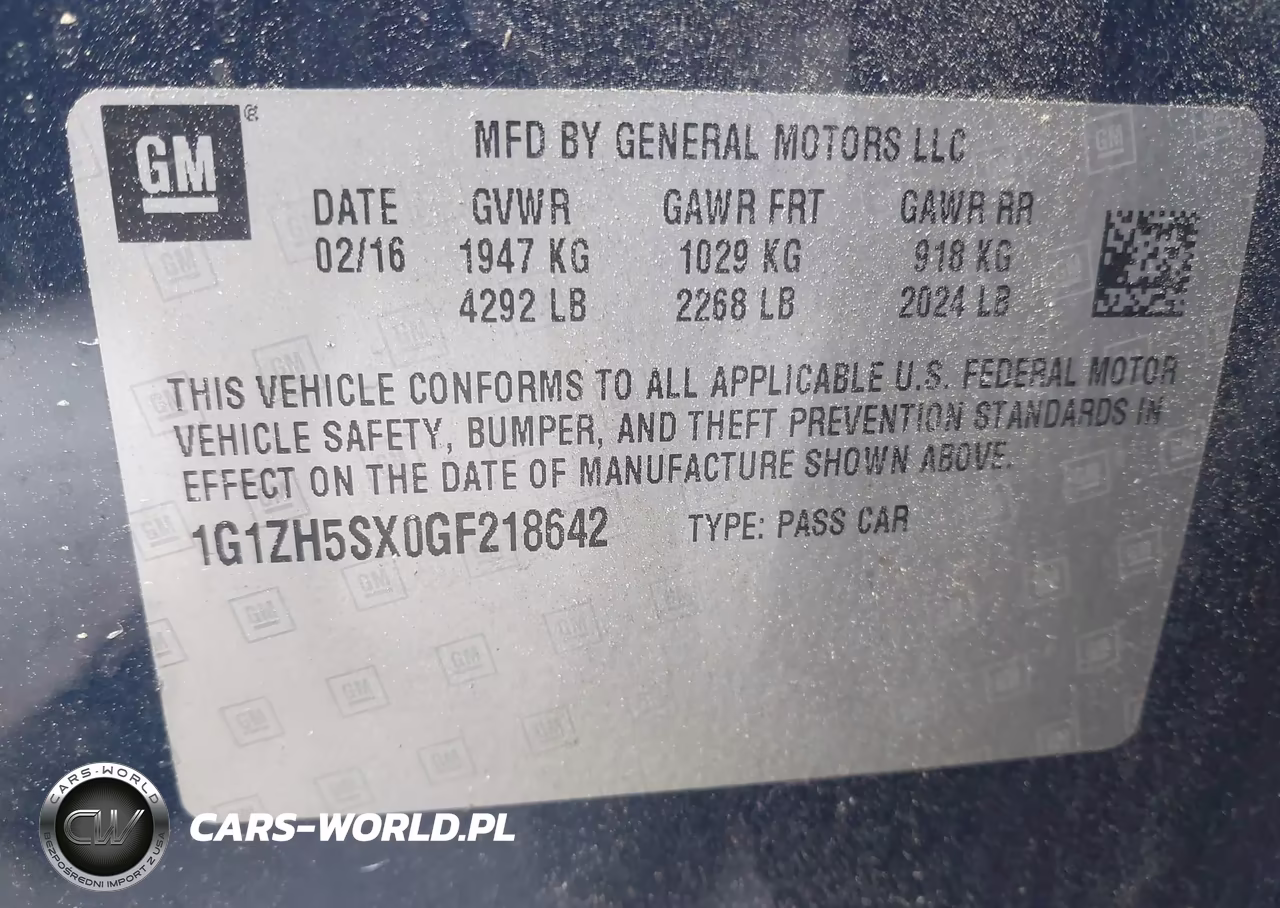 2016 Chevrolet Malibu Premier VIN:1G1ZH5SX0GF218642 - 9