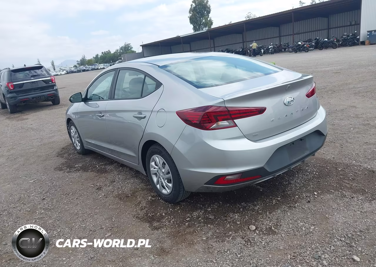 2020 Hyundai Elantra Se VIN:5NPD74LF7LH613664 - 3