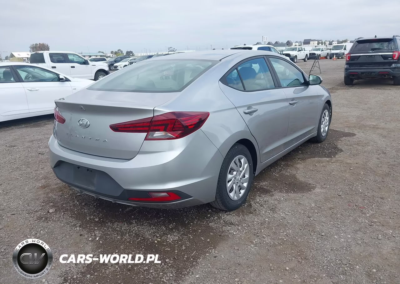 2020 Hyundai Elantra Se VIN:5NPD74LF7LH613664 - 4
