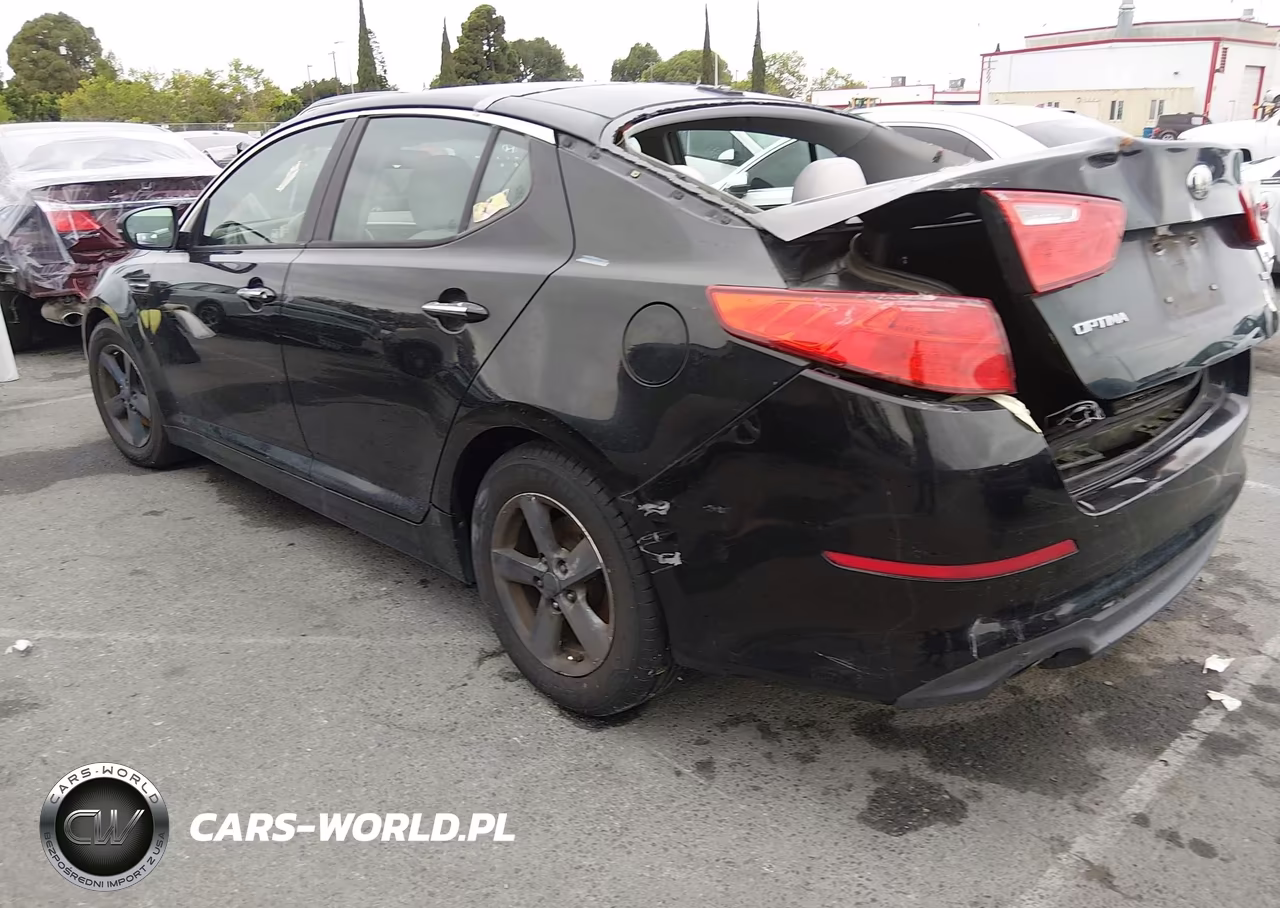 2014 Kia Optima Lx VIN:5XXGM4A75EG262785 - 3