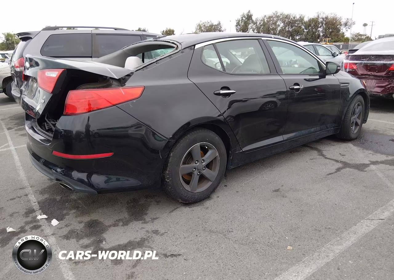 2014 Kia Optima Lx VIN:5XXGM4A75EG262785 - 4