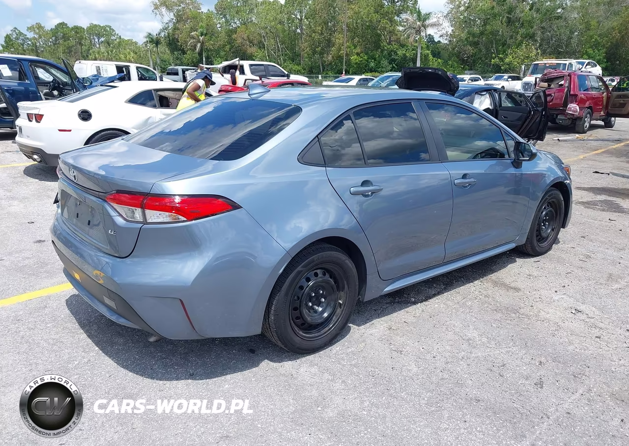 2022 Toyota Corolla Le VIN:JTDEPMAE7NJ224189 - 4