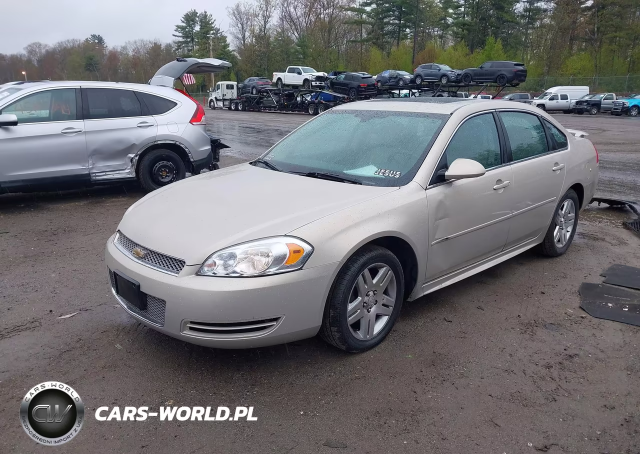 2012 Chevrolet Impala Lt VIN:2G1WG5E3XC1229101 - 2