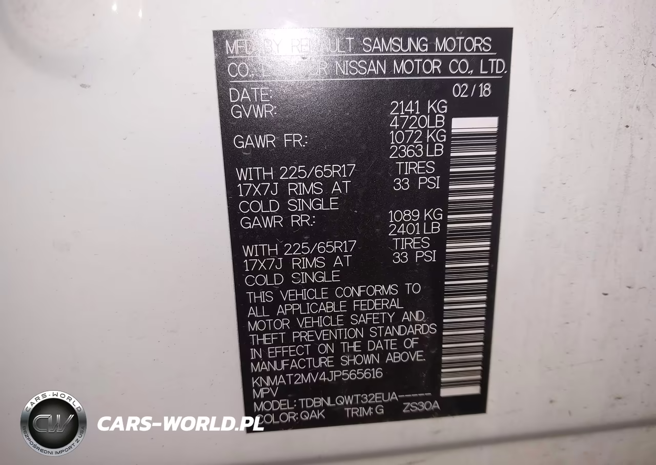 2018 Nissan Rogue Sv VIN:KNMAT2MV4JP565616 - 9