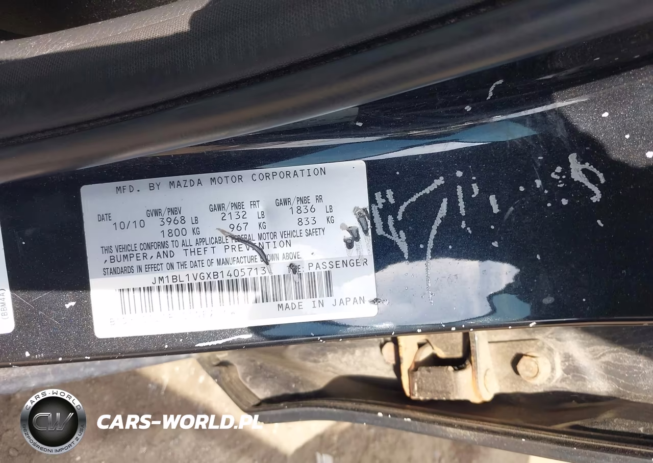 2011 Mazda Mazda3 I Touring VIN:JM1BL1VGXB1405713 - 9