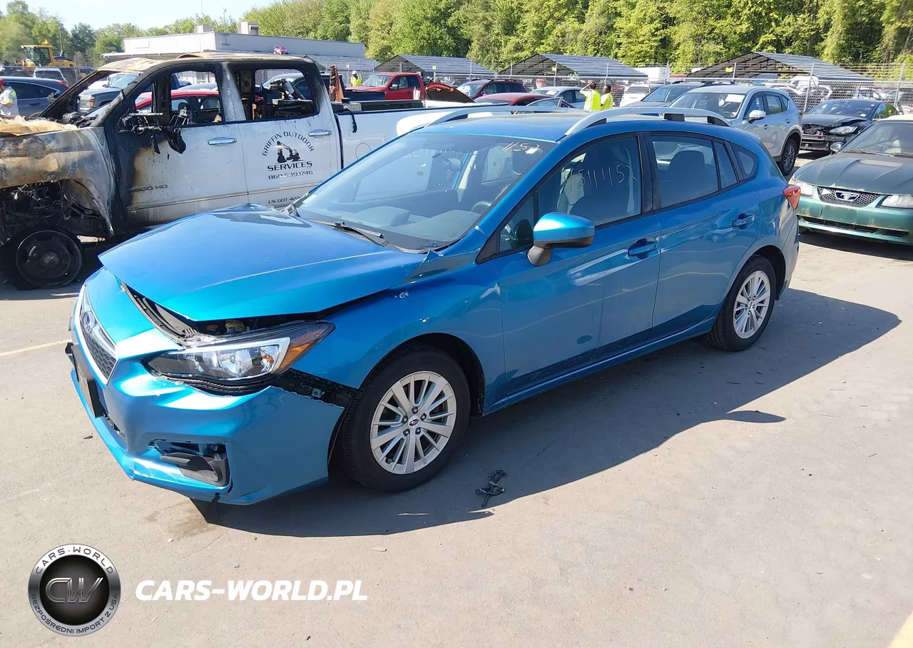 2018 Subaru Impreza 2.0I Premium VIN:4S3GTAB65J3701789 - 2