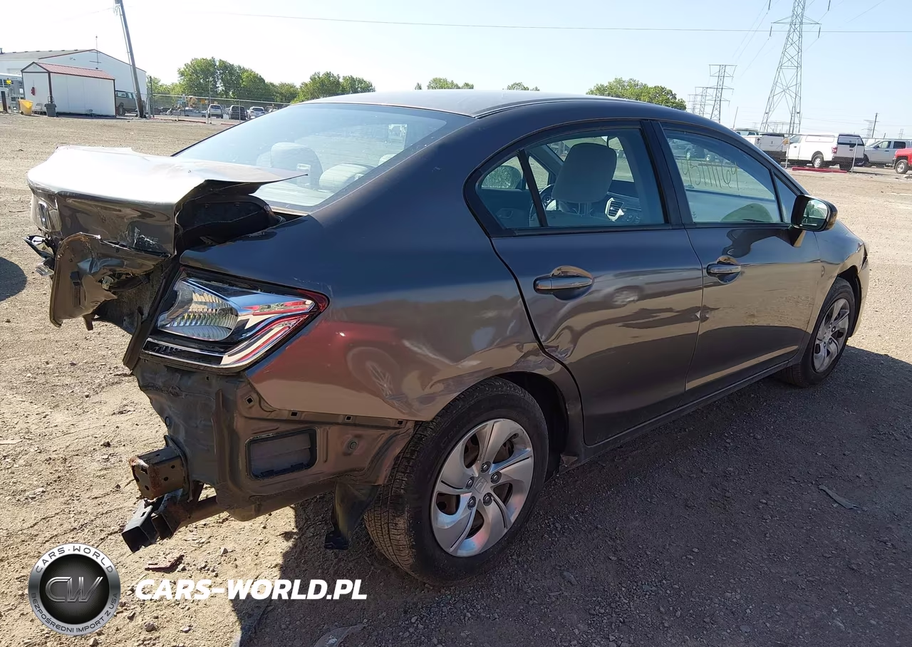 2014 Honda Civic Lx VIN:2HGFB2F5XEH539071 - 4