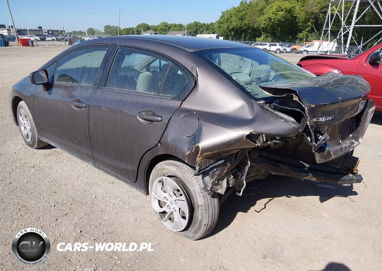 2014 Honda Civic Lx VIN:2HGFB2F5XEH539071 - 6