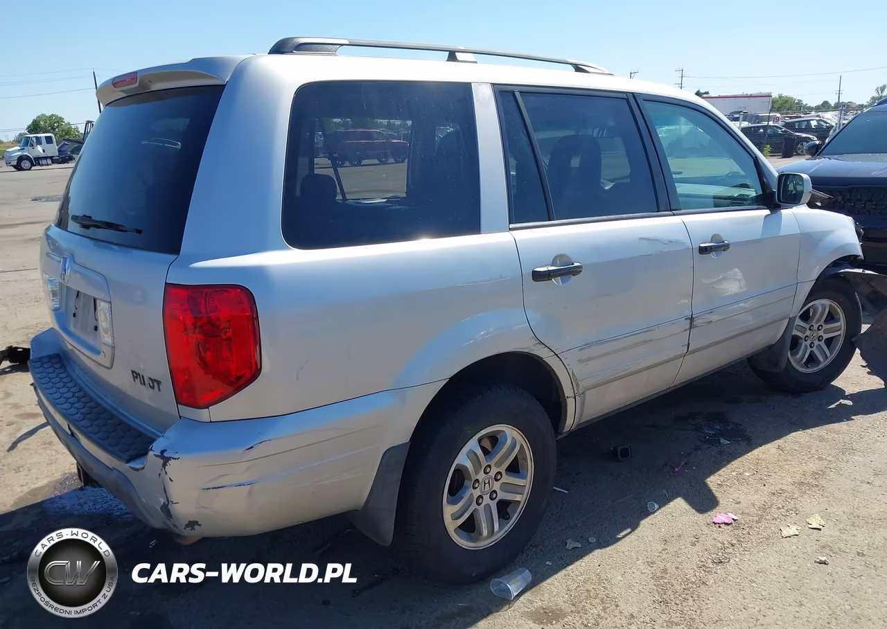 2003 Honda Pilot Ex-L VIN:2HKYF18613H569303 - 4