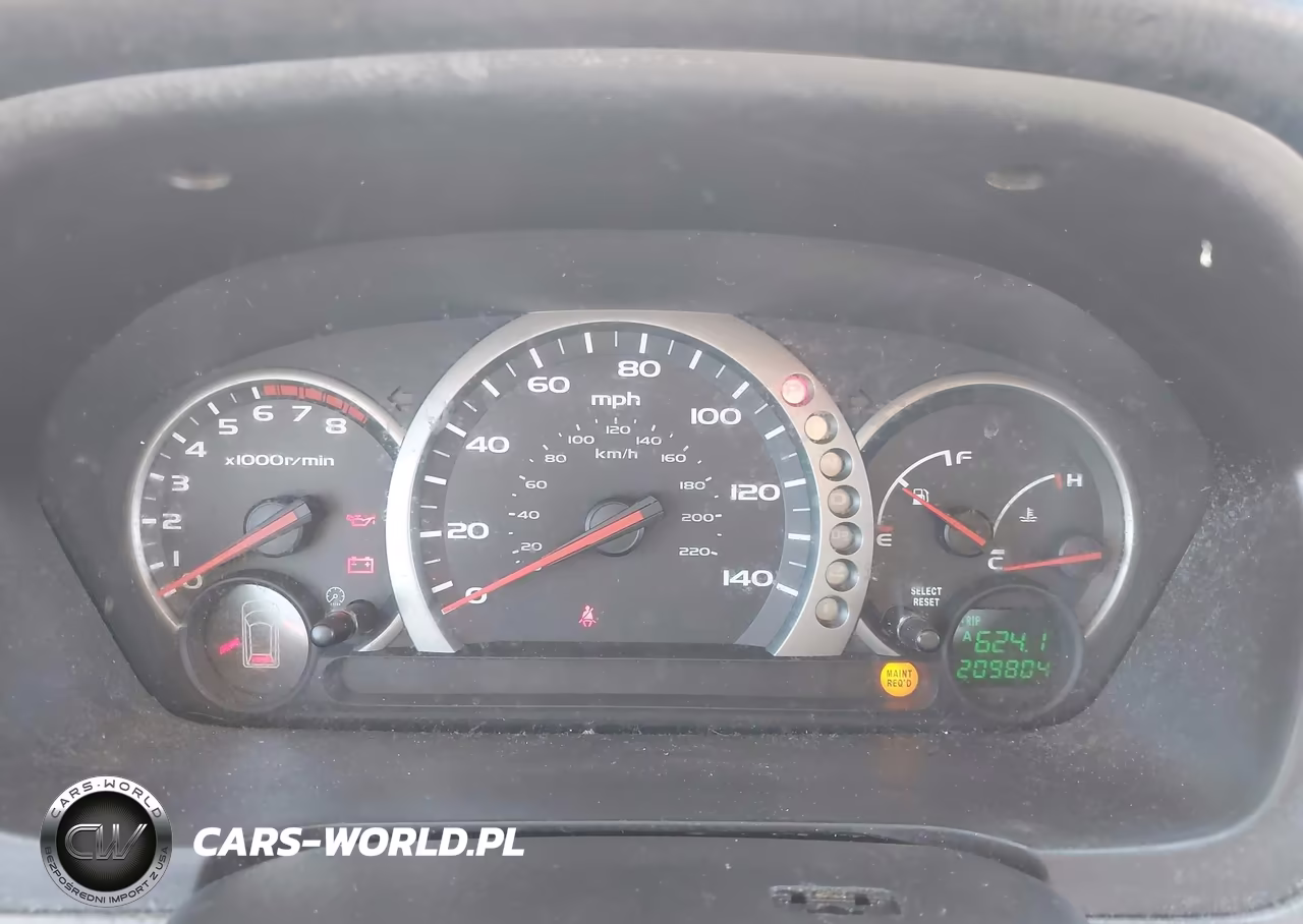 2003 Honda Pilot Ex-L VIN:2HKYF18613H569303 - 7