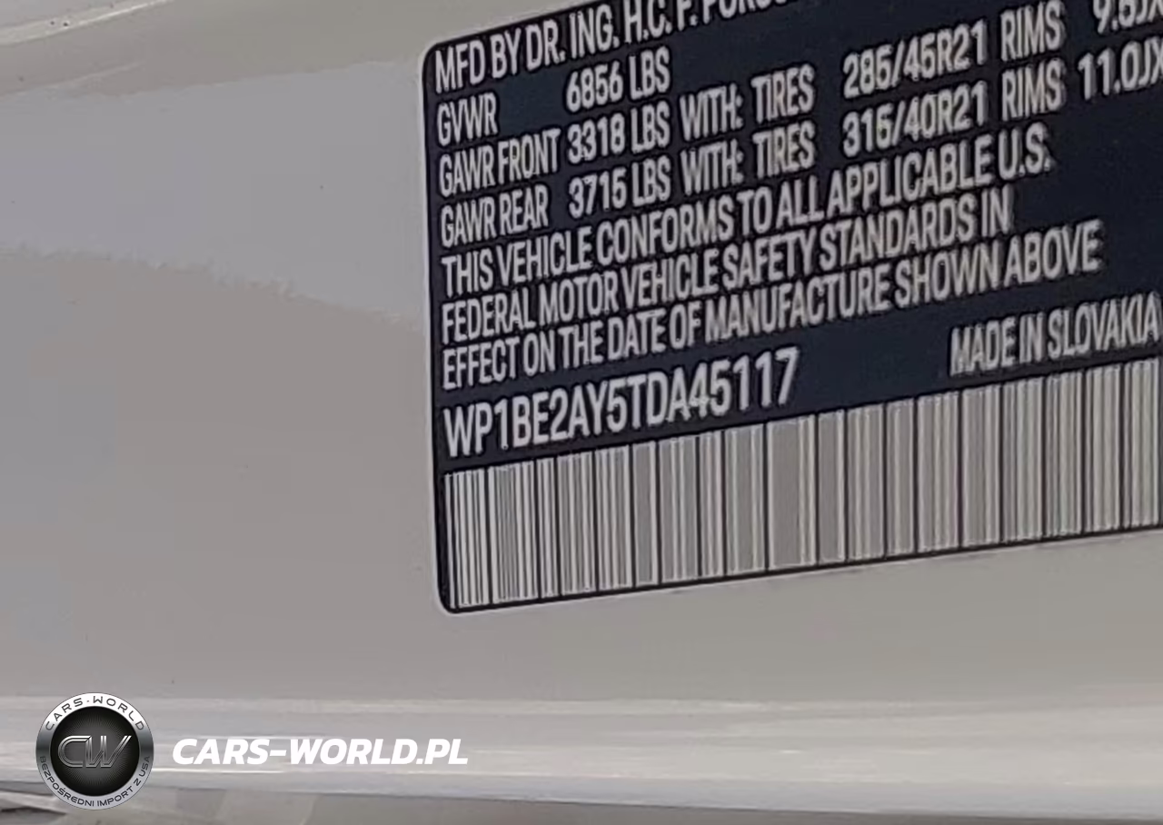 2026 Porsche Cayenne E-Hybrid Coupe VIN:WP1BE2AY5TDA45117 - 9