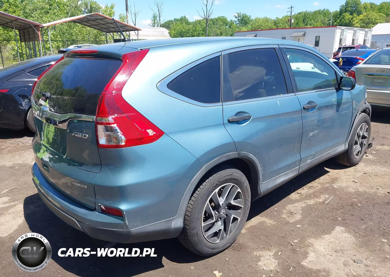 2016 Honda Cr-V Se VIN:2HKRM4H43GH665045 - 4