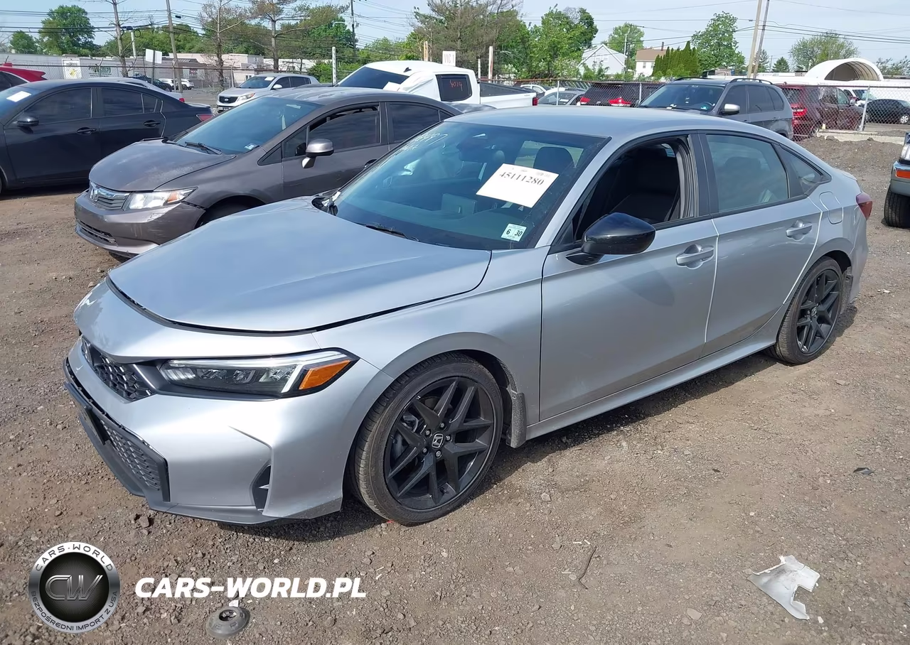 2025 Honda Civic Sport VIN:2HGFE2F54SH606573 - 2