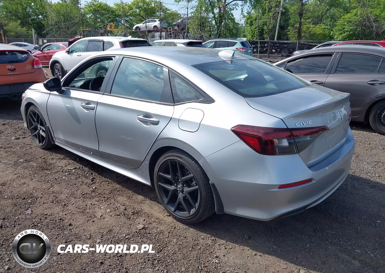 2025 Honda Civic Sport VIN:2HGFE2F54SH606573 - 3